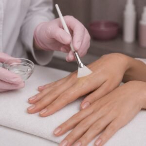 Rejuvenecimiento de manos: peeling médico